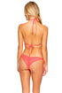 Luli Fama Pura Curiosidad Wavy Ruched Back Tie Side Bottom